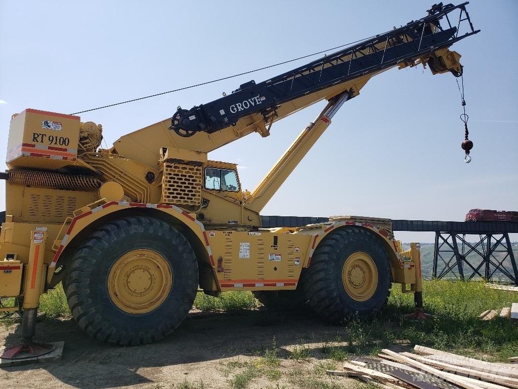 Grove RT 9100 Jeřáby pro těžký terén