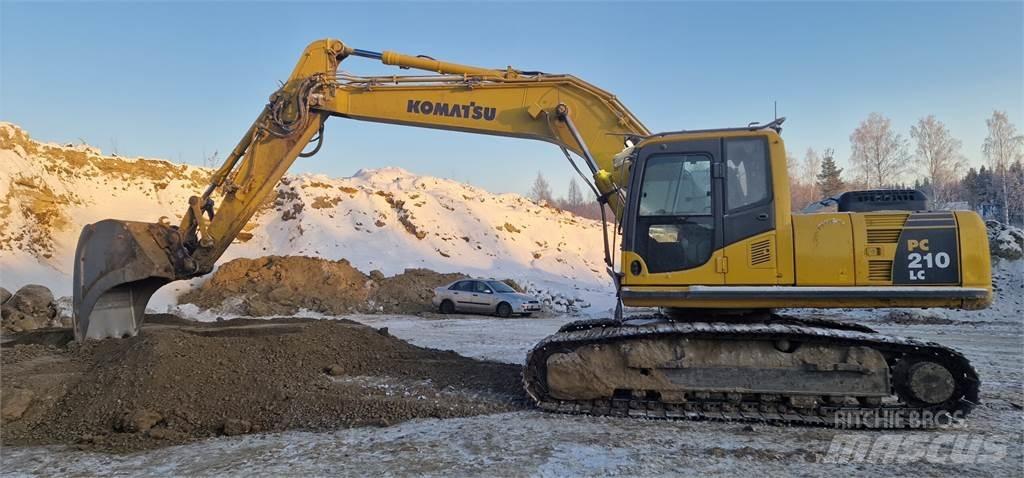 Komatsu PC210LC-8 Pásová rýpadla
