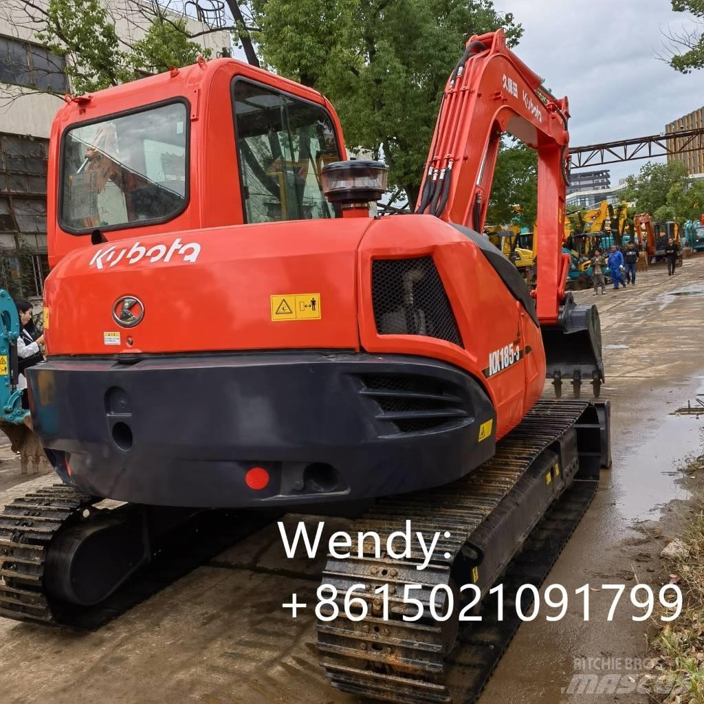 Kubota KX 185-3 Pásová rýpadla