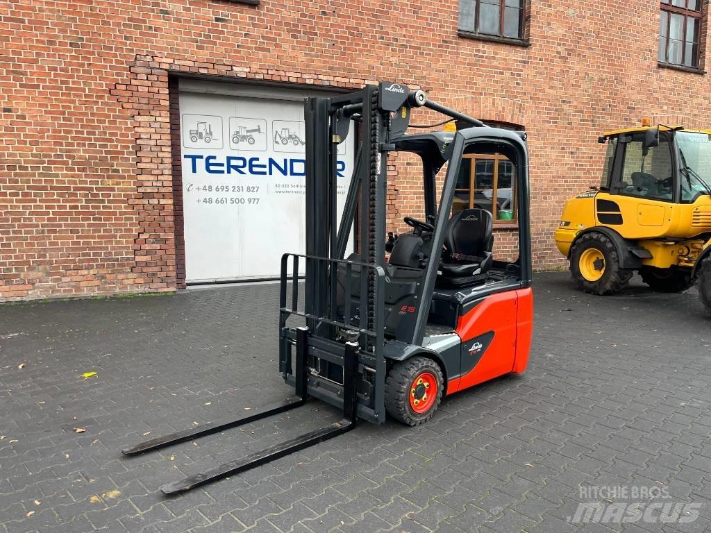 Linde E 15 Akumulátorové vozíky