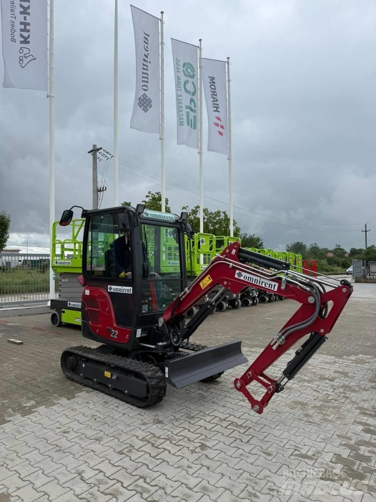 Yanmar SV 22 Mini rýpadla < 7t