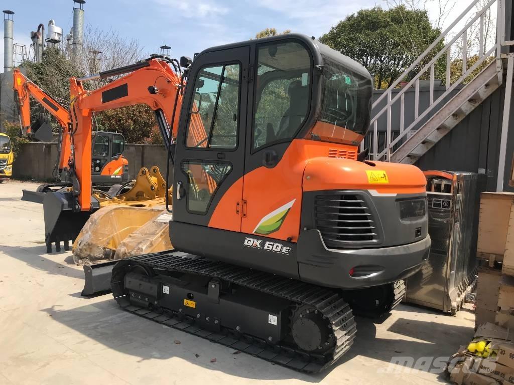 Doosan DX 60 Pásová rýpadla