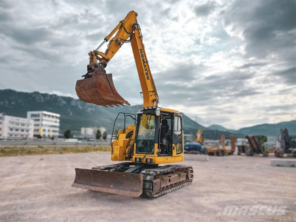 Komatsu PC 138 US Pásová rýpadla