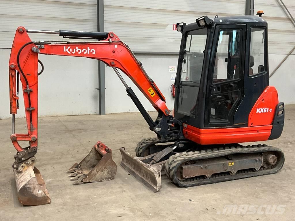 Kubota KX 61-3 Mini rýpadla < 7t