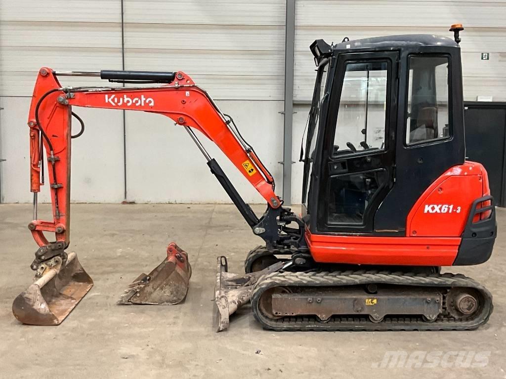 Kubota KX 61-3 Mini rýpadla < 7t
