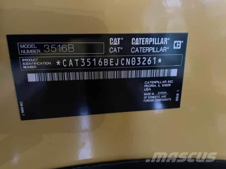 CAT 3516B-HD Naftové generátory