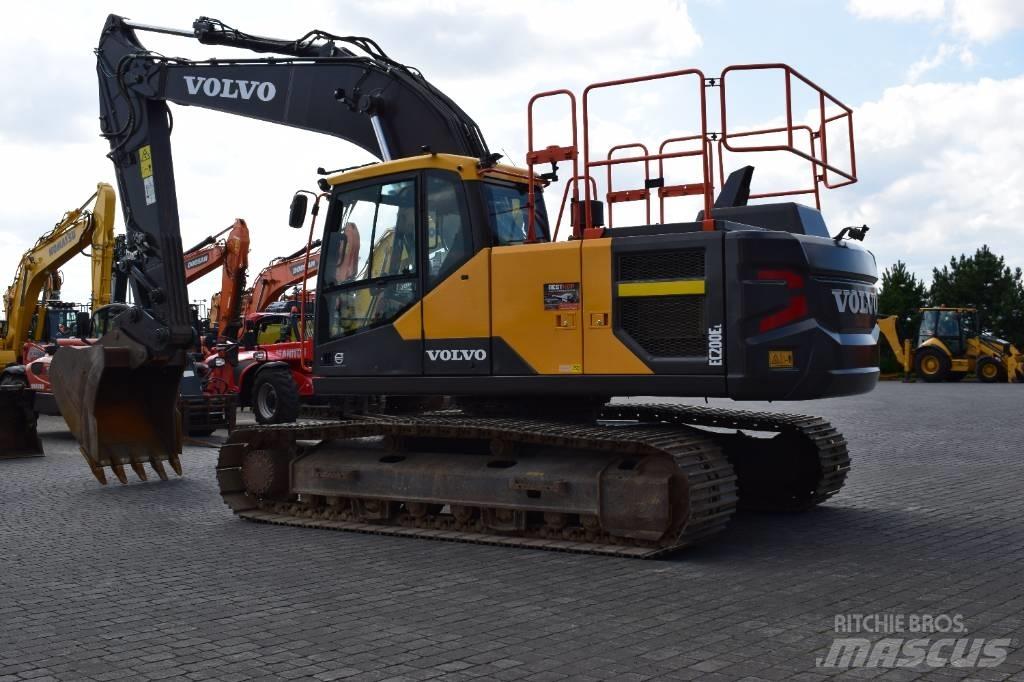 Volvo EC 200 Pásová rýpadla