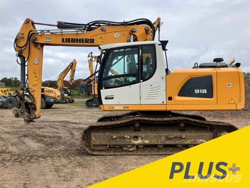 Liebherr R918 Pásová rýpadla