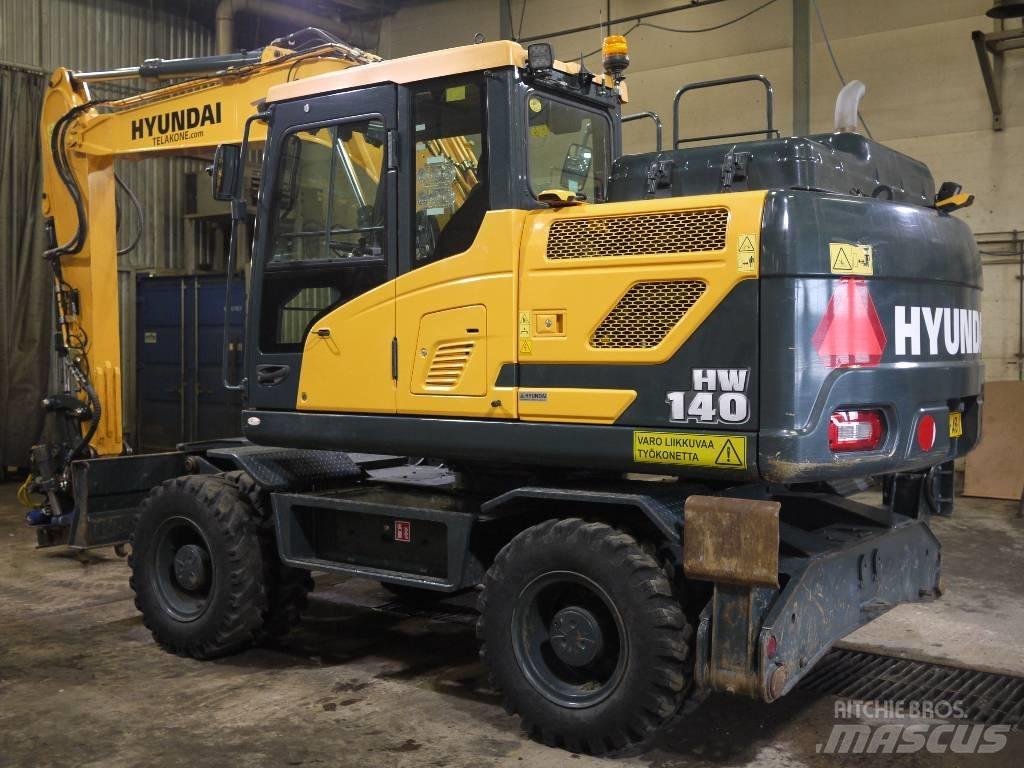 Hyundai HW 140 Kolová rýpadla