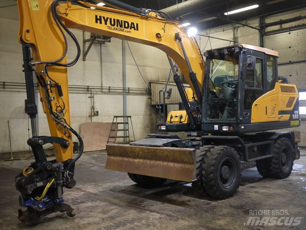 Hyundai HW 140 Kolová rýpadla