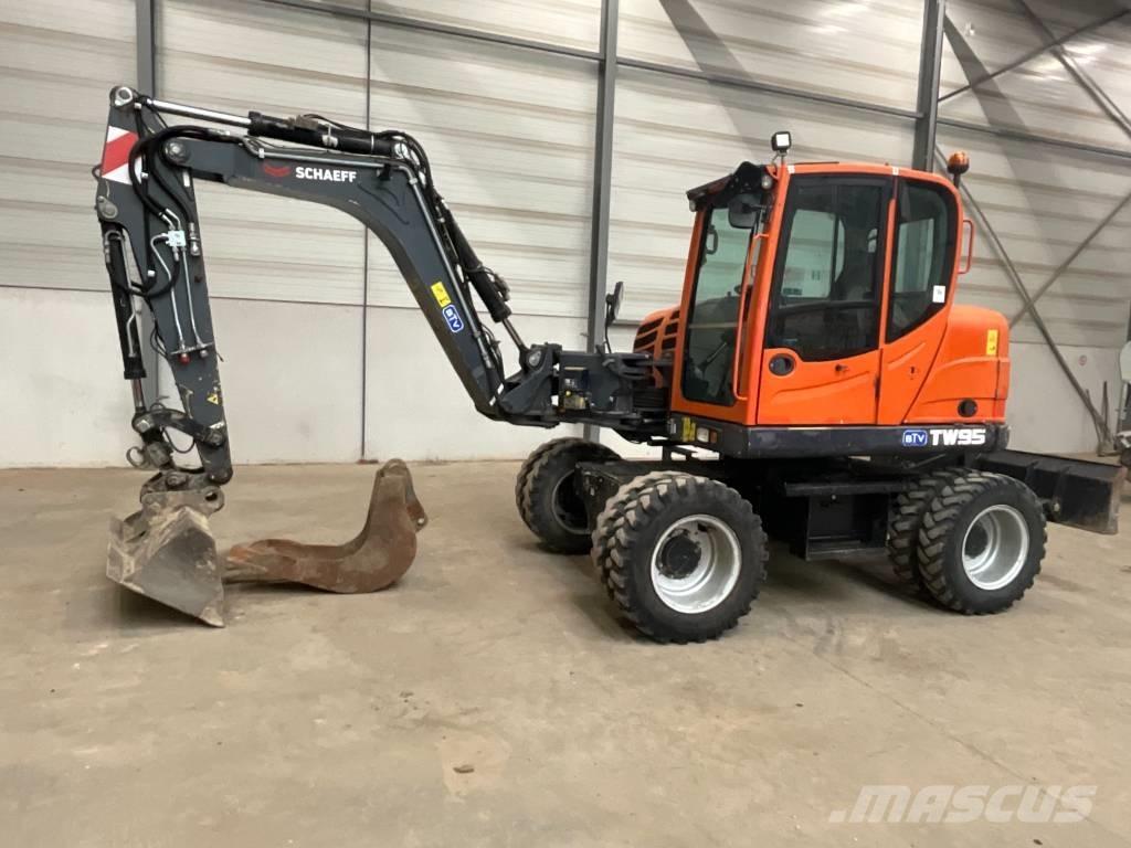 Yanmar TW 95 Kolová rýpadla