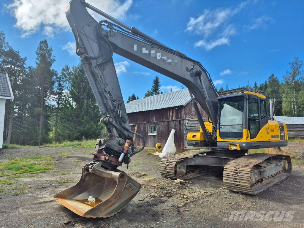 Komatsu PC 210 LC-7K Pásová rýpadla