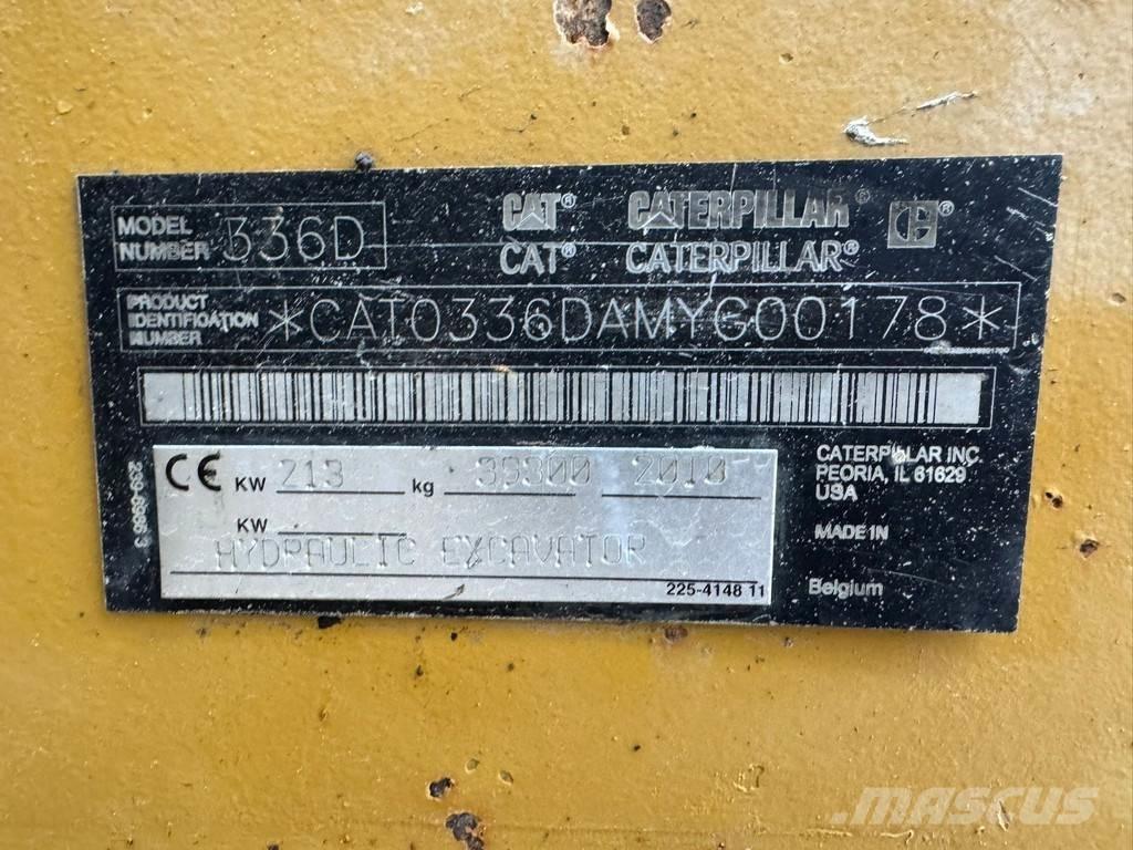 CAT 336DLN Pásová rýpadla