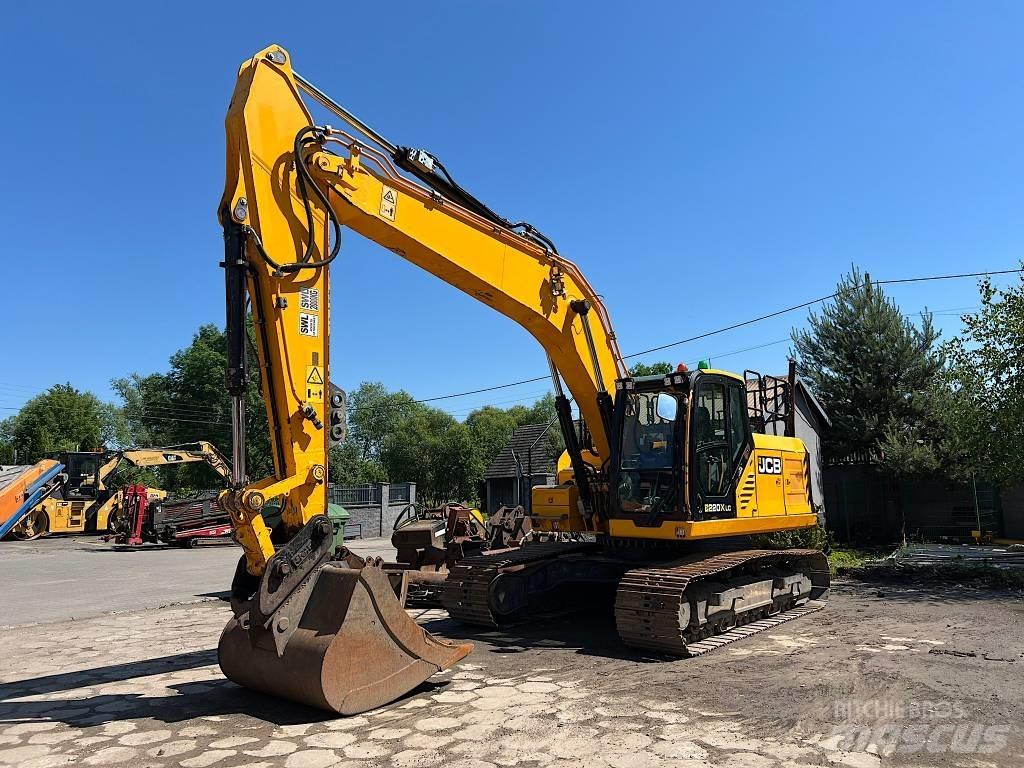 JCB 220X LC Pásová rýpadla