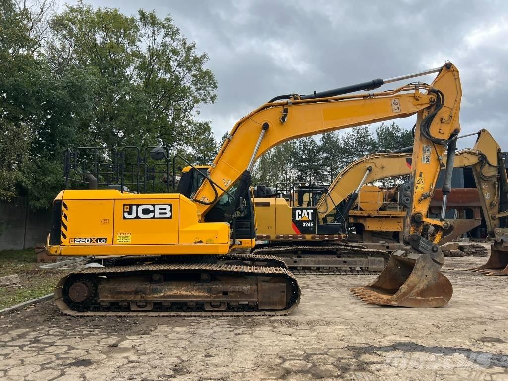 JCB 220X LC Pásová rýpadla