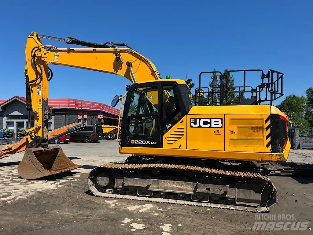 JCB 220X LC Pásová rýpadla