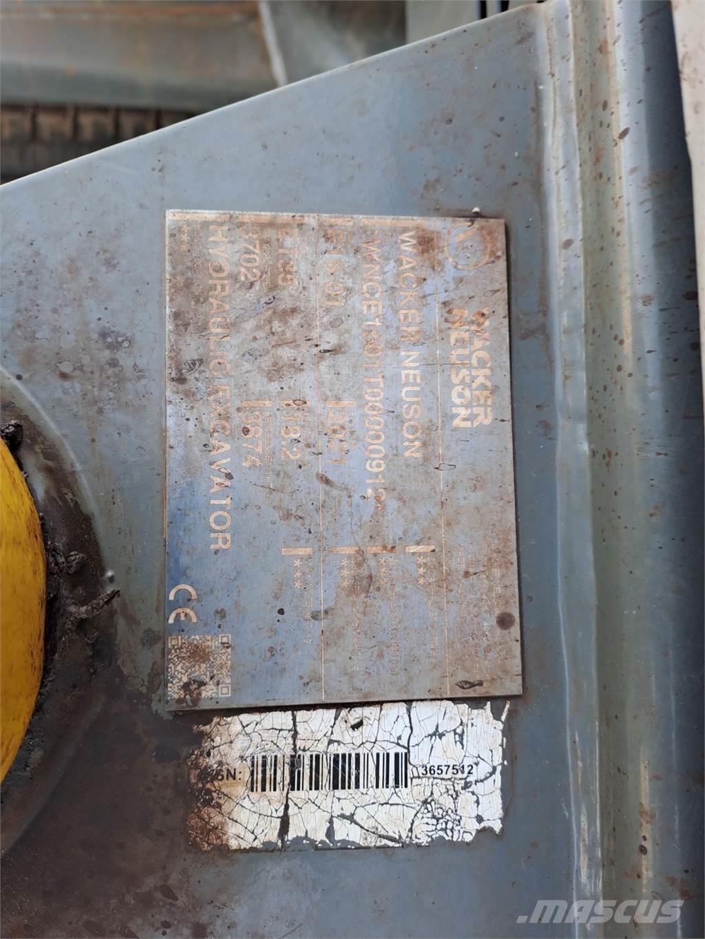 Wacker Neuson ET35 Pásová rýpadla