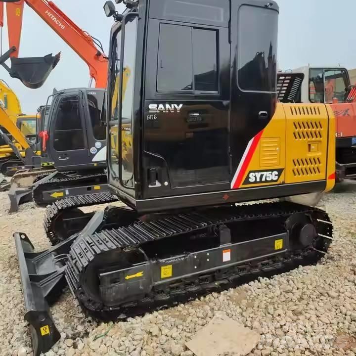 Sany SY75C Pásová rýpadla