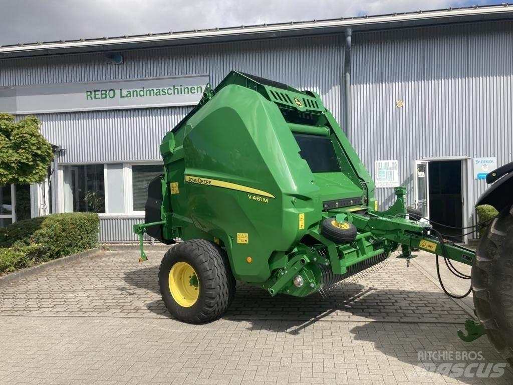 John Deere V461M Lis na válcové balíky