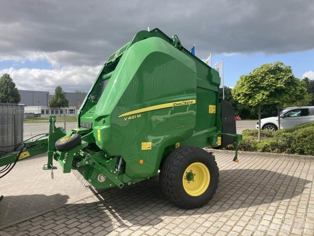 John Deere V461M Lis na válcové balíky