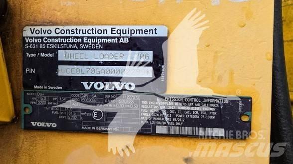 Volvo L70G Kolové nakladače