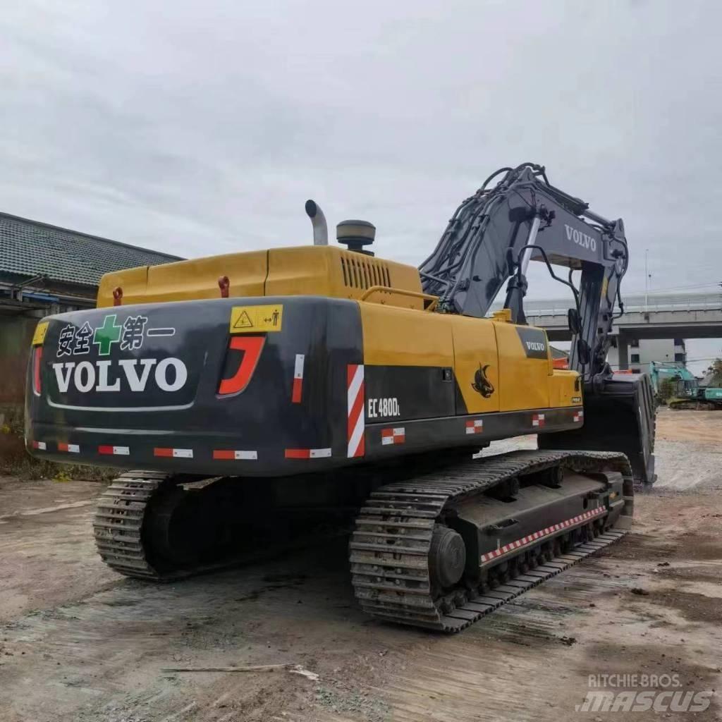 Volvo EC 480 D L Pásová rýpadla