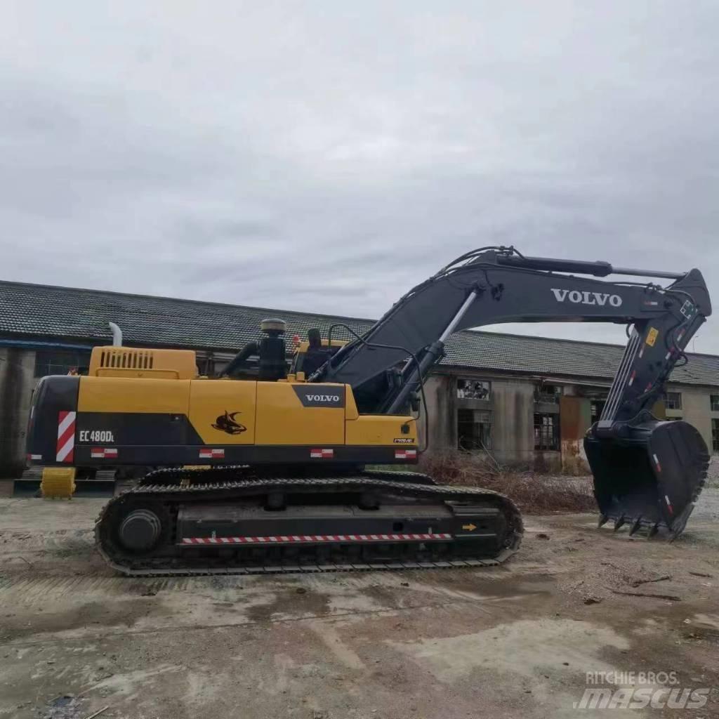 Volvo EC 480 D L Pásová rýpadla