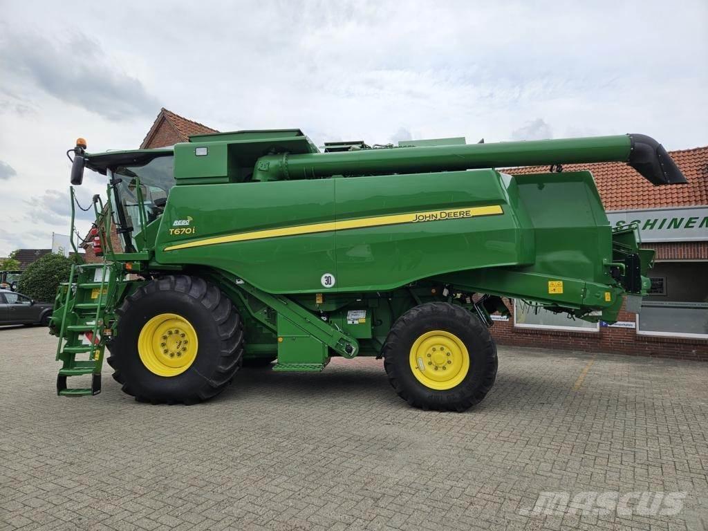 John Deere T660 Sklízecí mlátičky