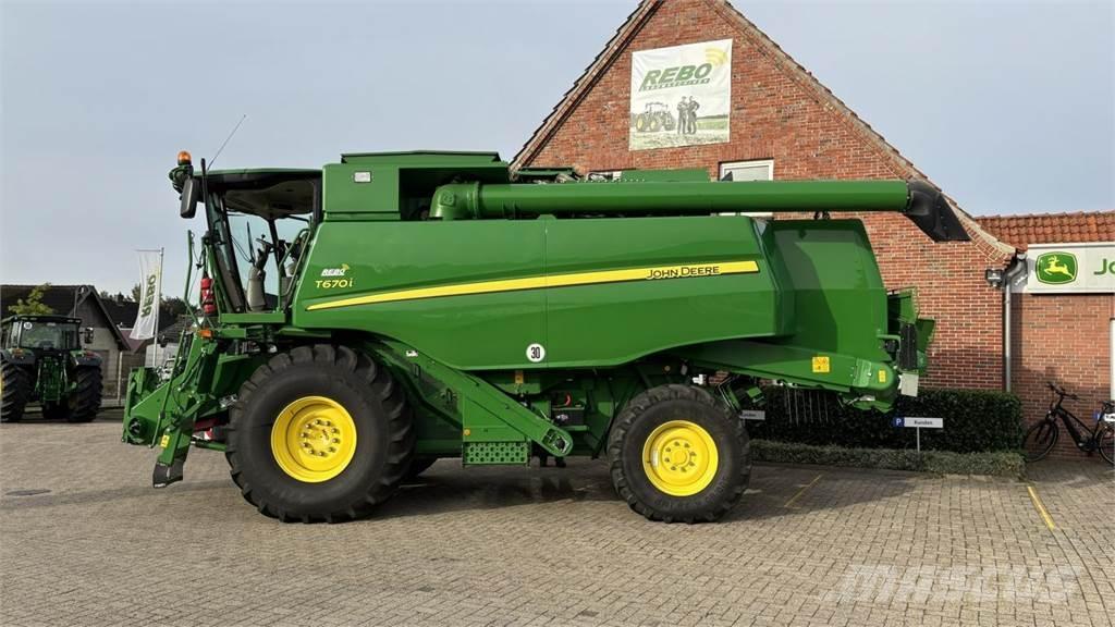 John Deere T660 Sklízecí mlátičky