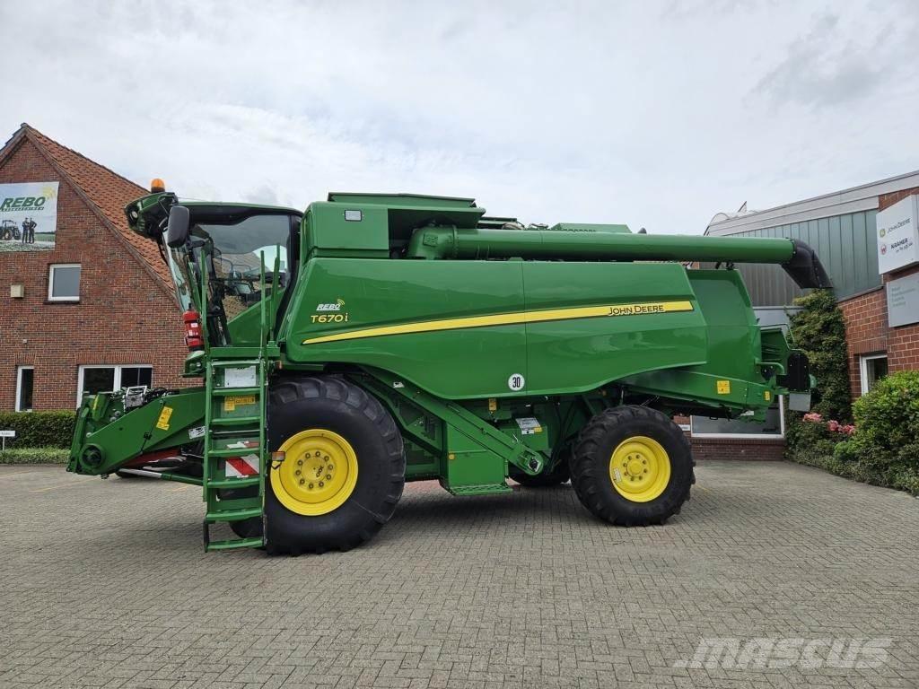 John Deere T660 Sklízecí mlátičky