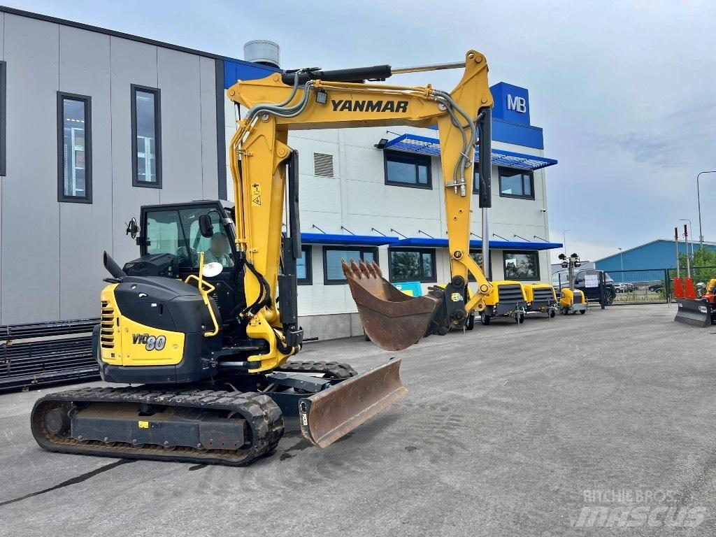 Yanmar Vio 80-2PB Midi rýpadla 7t - 12t