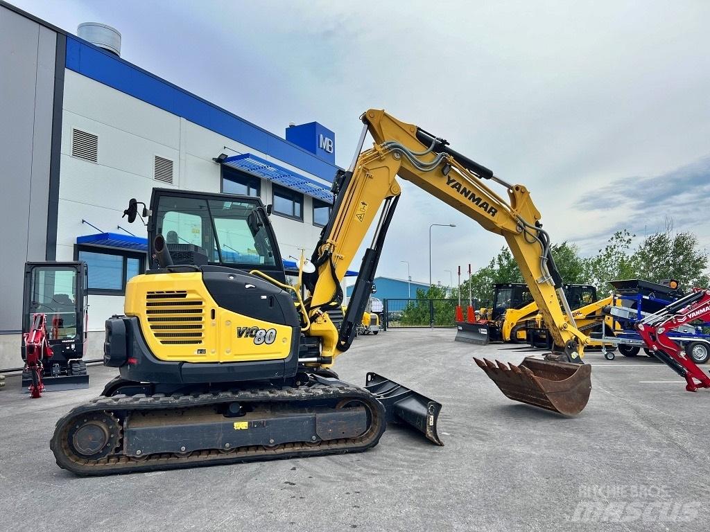 Yanmar Vio 80-2PB Midi rýpadla 7t - 12t