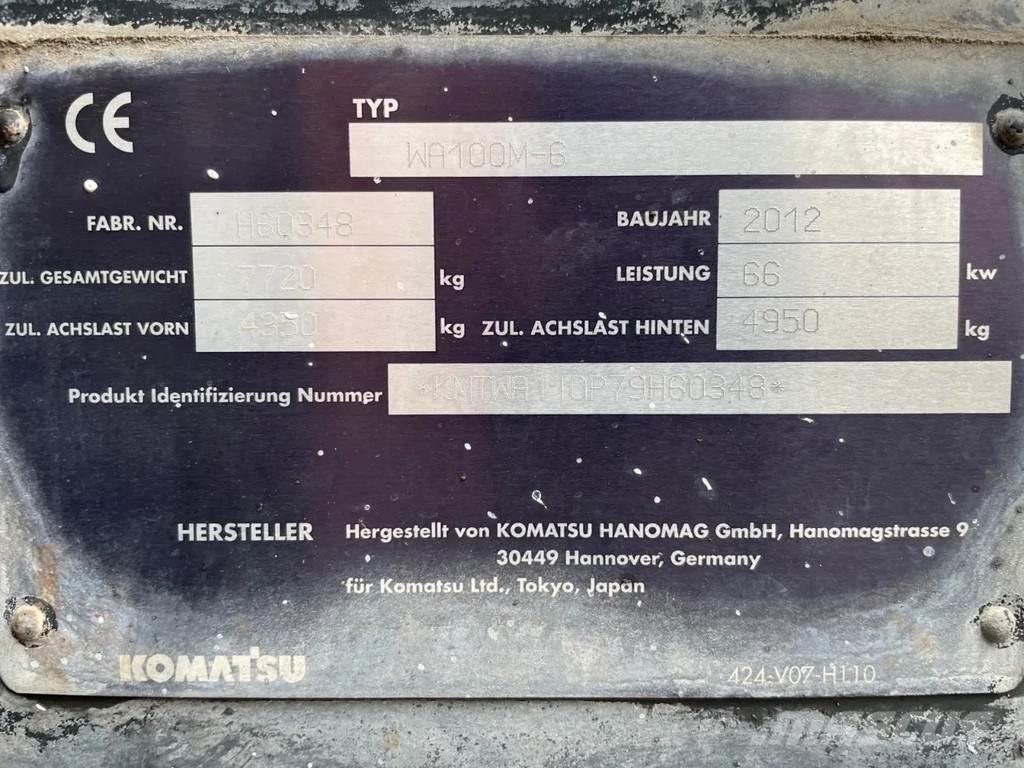 Komatsu WA100 Kolové nakladače