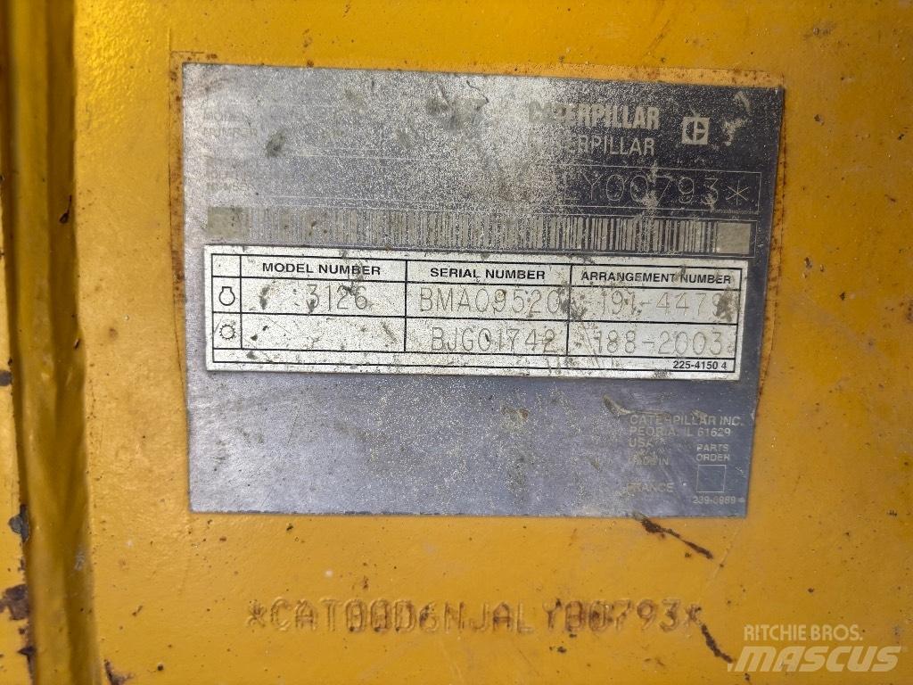 CAT D 6 N LGP Pásové dozery