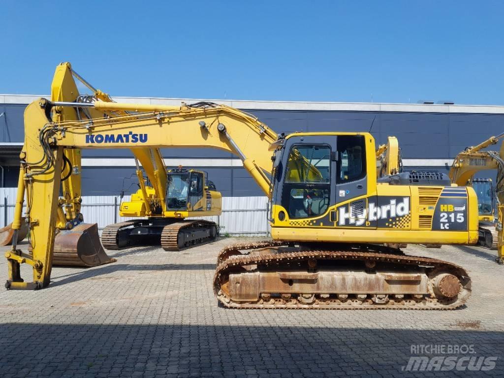 Komatsu HB215LC-1 Pásová rýpadla
