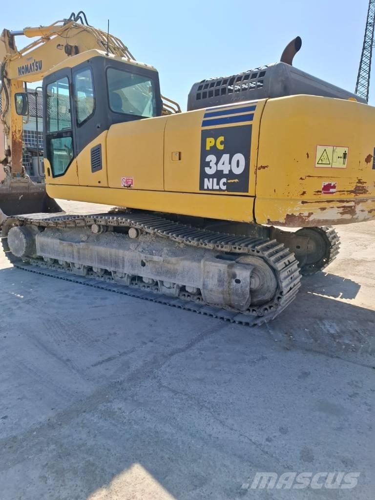 Komatsu PC 340 NLC-7 Pásová rýpadla