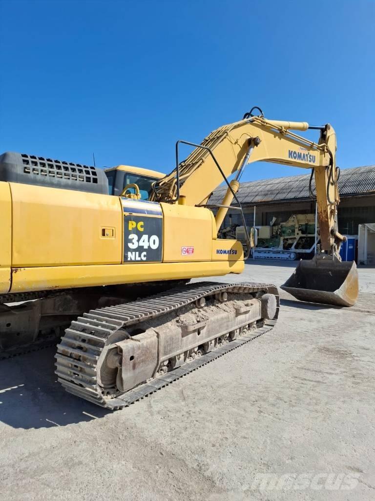 Komatsu PC 340 NLC-7 Pásová rýpadla