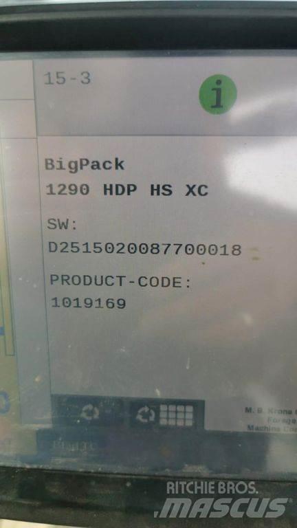 Krone 1290 HDP XC Lis na hranaté balíky