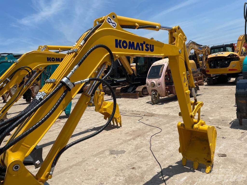 Komatsu PC 20 Pásová rýpadla