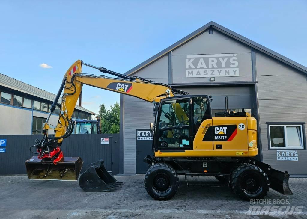 CAT M 317F Pásová rýpadla