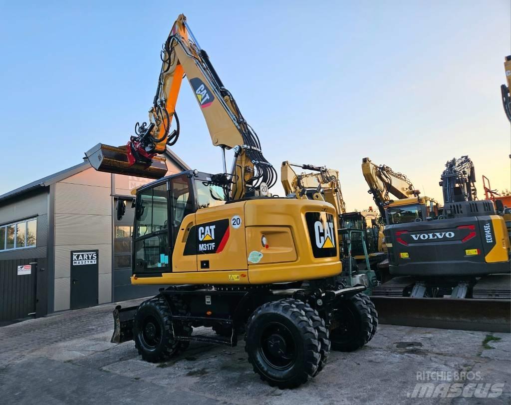 CAT M 317F Pásová rýpadla