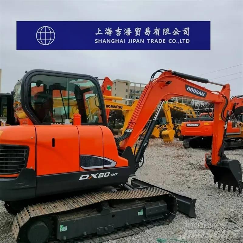 Doosan DX 60-9C Pásová rýpadla