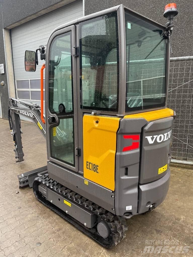 Volvo EC18E Mini rýpadla < 7t