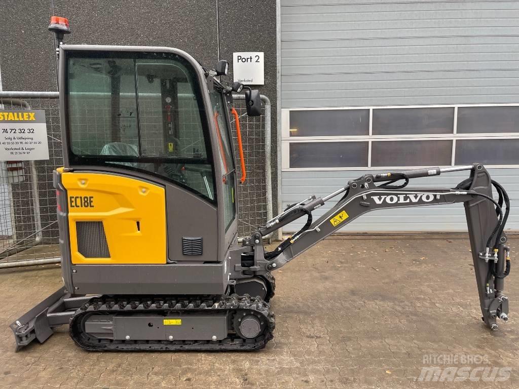 Volvo EC18E Mini rýpadla < 7t