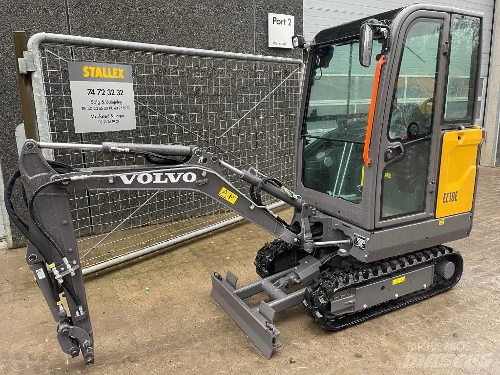 Volvo EC18E Mini rýpadla < 7t