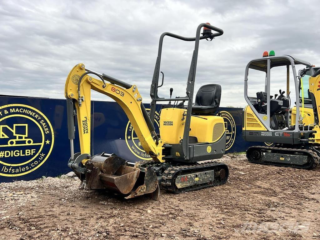 Wacker Neuson 803 Speciální bagry