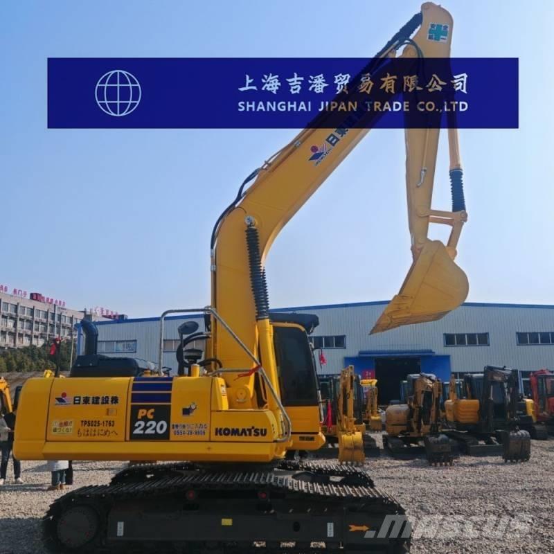 Komatsu PC 220 Pásová rýpadla
