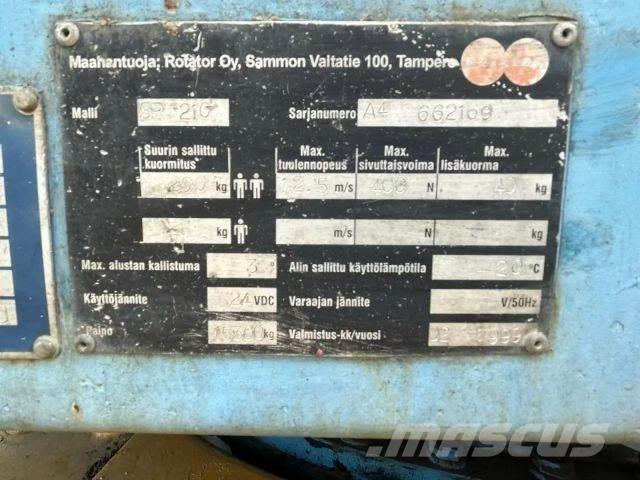 Aichi SR 210 Kloubové plošiny