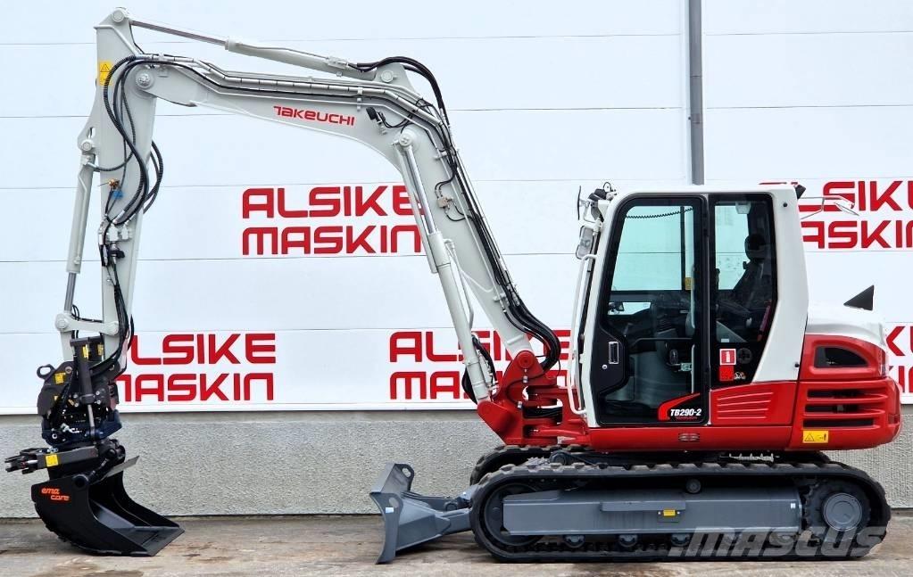 Takeuchi TB290-2 Midi rýpadla 7t - 12t