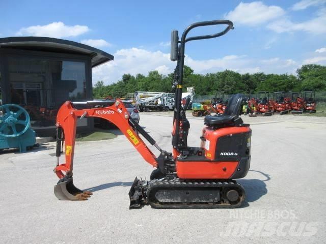 Kubota K008-5 Mini rýpadla < 7t